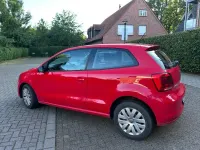 Gebraucht VW Polo Trendline 75 PS (55 kW) 2014 Rot Kleinwagen