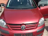Gebraucht VW Golf Plus Cross Trendline 102 PS (75 kW) 2007 Rot Van / Kleinbus
