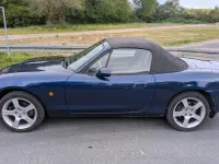 Brugt Mazda MX5 110 HK (80 kW) 2003 Blå Cabriolet