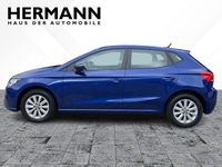 Gebraucht Seat Ibiza Style 90 PS (66 kW) 2021 Mystery blau (blau) Limousine