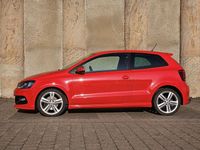 Gebraucht VW Polo LOUNGE 110 PS (80 kW) 2015 Rot Limousine