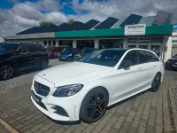 Gebraucht Mercedes C180 AMG line 156 PS (114 kW) 2020 Weiß Limousine