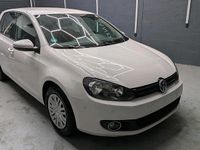 Gebraucht VW Golf VI Trendline 105 PS (77 kW) 2010 Weiß Kleinwagen