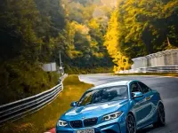 Gebraucht BMW M2 Sport Line 370 PS (272 kW) 2018 Blau Coupé
