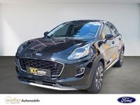 Gebraucht Ford Puma Titanium 125 PS (91 kW) 2023 Obsidianschwarz metallic Coupé