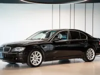 Gebraucht BMW 750 367 PS (269 kW) 2007 Schwarz Limousine