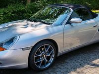 Second-hand Porsche 986 Boxster 220 CP (161 kW) 2000 Argintiu Cabrio