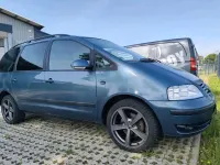 Gebraucht VW Sharan 116 PS (85 kW) 2003 Blau Van / Kleinbus