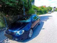 Brugt VW Eos Edition 122 HK (89 kW) 2010 Sort Cabriolet