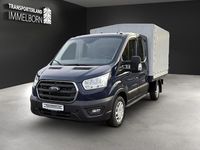 Gebraucht Ford Transit Trend 131 PS (96 kW) 2020 Blau Van / Kleinbus