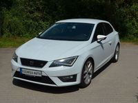 Usata Seat Leon 140 CV (102 kW) 2013 Bianco Coupé