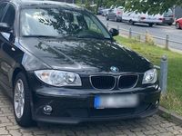 gebraucht BMW 116 E87 i Schwarz 115ps mit sportsitzen