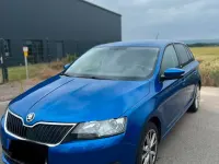 Gebraucht Skoda Rapid 90 PS (66 kW) 2016 Blau Kleinwagen