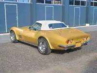Gebraucht Corvette Stingray 271 PS (199 kW) 1971 Gold Cabrio