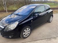 Gebraucht Opel Corsa 90 PS (66 kW) 2008 Schwarz Kleinwagen