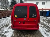 Gebraucht VW Caddy 64 PS (47 kW) 2001 Rot Van / Kleinbus
