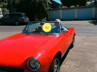 Gebraucht Fiat 124 Spider 1970 Rot Cabrio