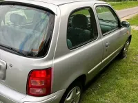 Gebraucht Nissan Micra 82 PS (60 kW) 2002 Silber Kleinwagen