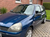 Gebraucht Renault Clio II 75 PS (55 kW) 2003 Blau Kleinwagen