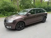 Gebraucht Skoda Rapid Ambition 125 PS (91 kW) 2017 Braun Kleinwagen