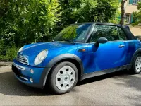Usado Mini Cooper Cabriolet 90 CV (66 kW) 2006 Azul Descapotable
