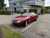 Gebraucht Mercedes SL500 2002 Rot Cabrio