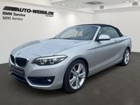 Gebraucht BMW 220 Sport Line 184 PS (135 kW) 2018 Silber Cabrio