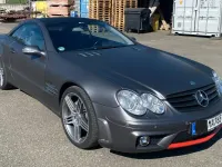 Używany Mercedes SL500 306 KM (225 kW) 2003 Srebrny Kabriolet