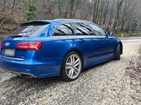 Usata Audi A6 Ambiente 326 CV (239 kW) 2015 Blu Station wagon