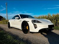 Gebraucht Porsche Taycan Turbo S Chrono 559 kW (761 PS) 2020 Weiß Limousine