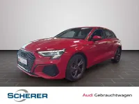 Gebraucht Audi A3 S-Line 204 PS (150 kW) 2022 Tangorot metallic Limousine