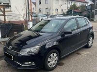 Gebraucht VW Polo Comfortline 75 PS (55 kW) 2015 Schwarz Kleinwagen