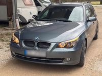 Gebraucht BMW 520 177 PS (130 kW) 2008 Blau Kombi