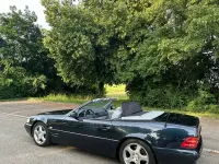 Gebraucht Mercedes SL320 224 PS (164 kW) 1999 Schwarz Cabrio