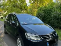 Gebraucht VW Sharan 140 PS (102 kW) 2013 Schwarz Van / Kleinbus