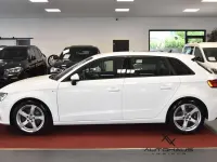 Używany Audi A3 S-Line 150 KM (110 kW) 2019 Biały Sedan/Limuzyna