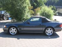 gebraucht Mercedes SL320 R129, BJ1995, 231PS,Guter Zustd, Schwarz, 166Tkm