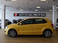 Gebraucht VW Polo Highline 86 PS (63 kW) 2010 Savanna gelb Limousine