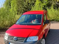 Gebraucht VW Caddy Life 105 PS (77 kW) 2009 Rot Van / Kleinbus