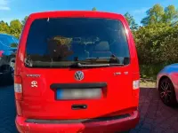 Gebraucht VW Caddy Life 102 PS (75 kW) 2011 Rot Van / Kleinbus