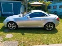 Gebraucht Mercedes SLK200 163 PS (119 kW) 2005 Silber Cabrio