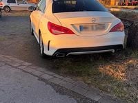 Gebraucht Mercedes CLA200 AMG line 155 PS (114 kW) 2015 Weiß Coupé