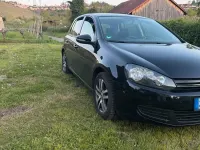 Gebraucht VW Golf VI 122 PS (89 kW) 2009 Schwarz Kleinwagen