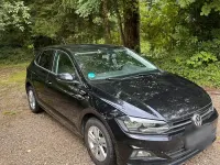 Gebraucht VW Polo 95 PS (69 kW) 2018 Schwarz Kleinwagen