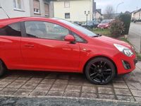 Gebraucht Opel Corsa 87 PS (63 kW) 2011 Rot Kleinwagen