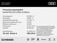 Gebraucht Audi Q3 245 PS (180 kW) 2022 Gletscherweiß metallic SUV