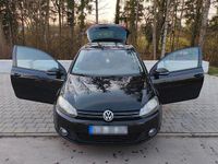 Gebraucht VW Golf VI 122 PS (89 kW) 2009 Schwarz Kleinwagen