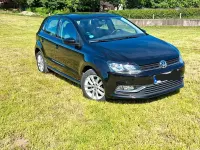 Gebraucht VW Polo 90 PS (66 kW) 2015 Schwarz Kleinwagen