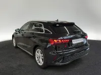 Gebraucht Audi A3 S-Line 150 PS (110 kW) 2024 0e mythosschwarz metallic Limousine