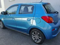 Gebraucht Mitsubishi Space Star Diamant Edition 71 PS (52 kW) 2015 Blau Kleinwagen